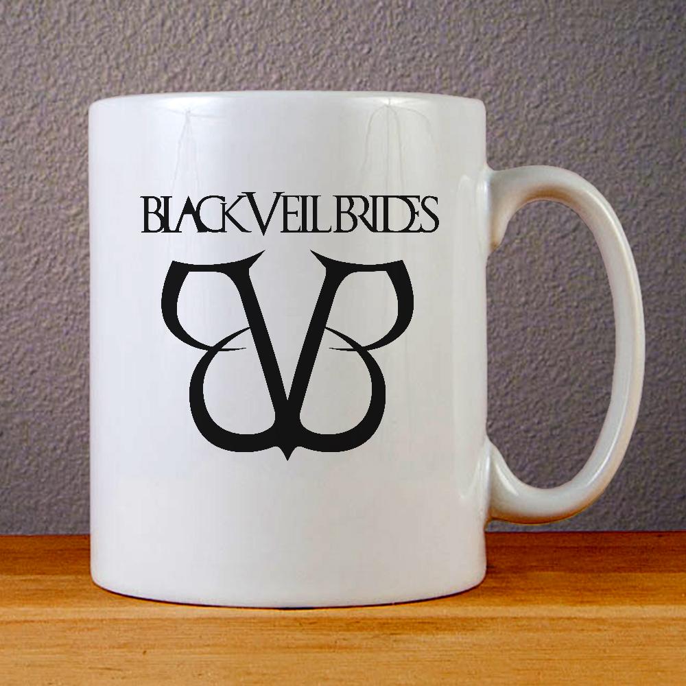 Black Veil Brides Logo Ceramic Coffee Mugs