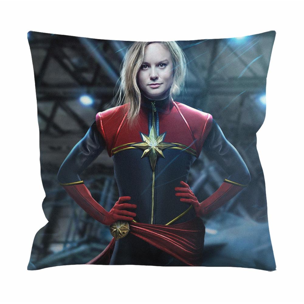 Brie Larson Captain Marvel Cushion Case / Pillow Case