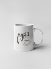 Brown Minimalist Coffee Ceramic Coffee Mugs