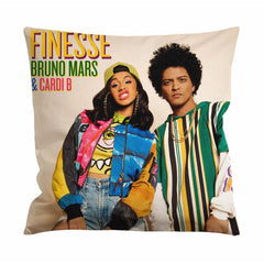Bruno Mars Finesse ft Cardi B Cushion Case / Pillow Case