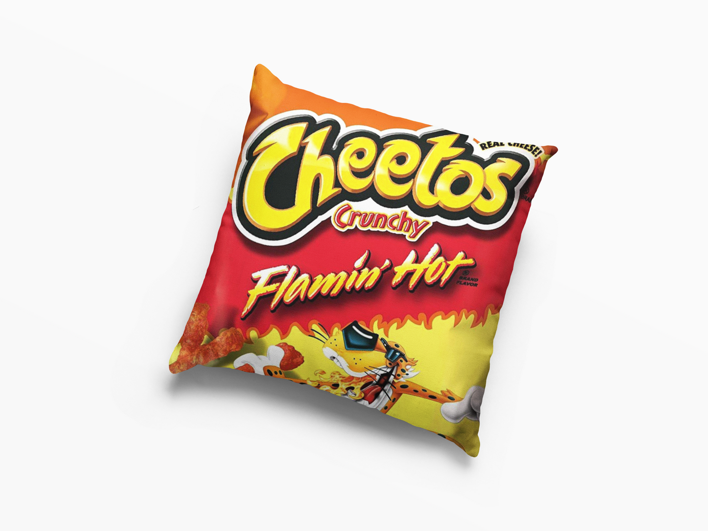 Cheetos Crunchy Flamin Hot Cushion Case / Pillow Case
