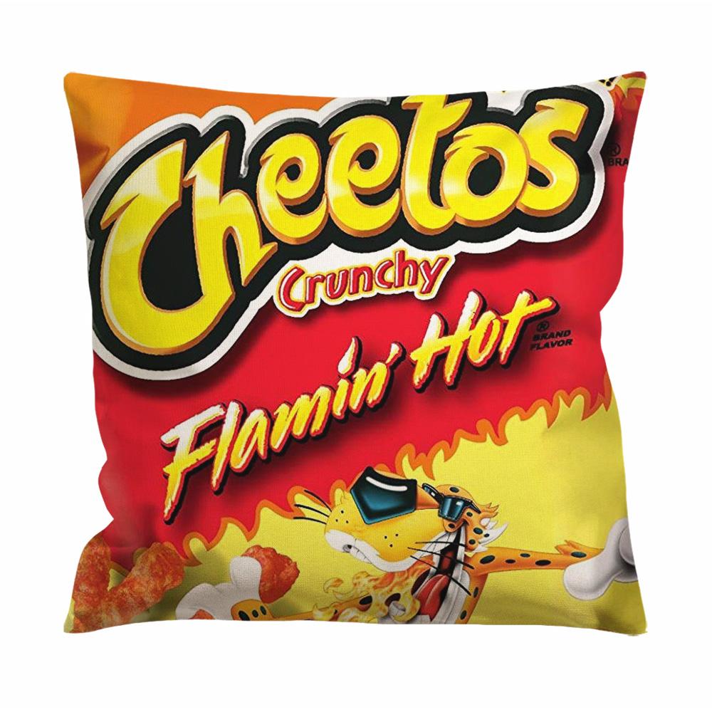 Cheetos Crunchy Flamin Hot Cushion Case / Pillow Case