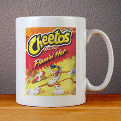 Cheetos Crunchy Flamin Hot Ceramic Coffee Mugs