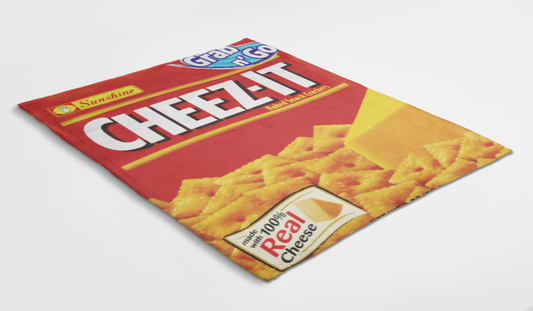 Cheez It Baked Snack Crackers Real Cheese Blanket