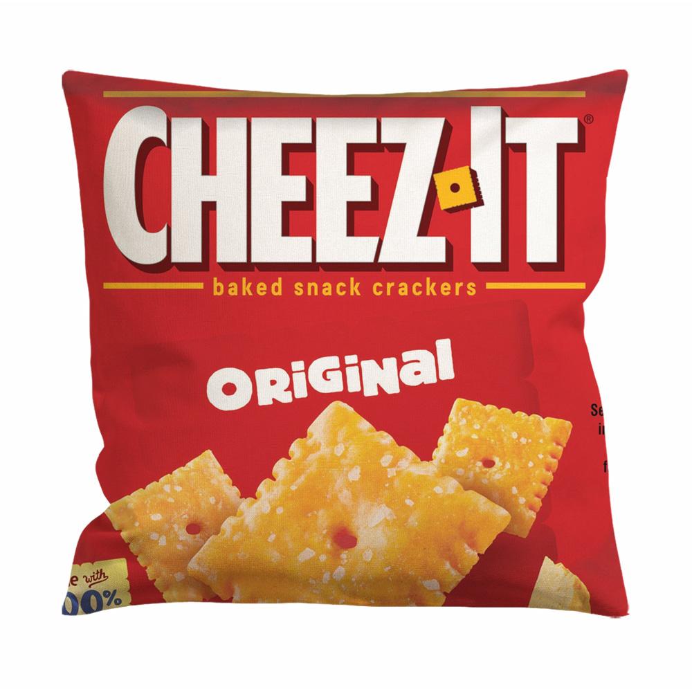 Cheez It Original Baked Snack Crackers Cushion Case / Pillow Case
