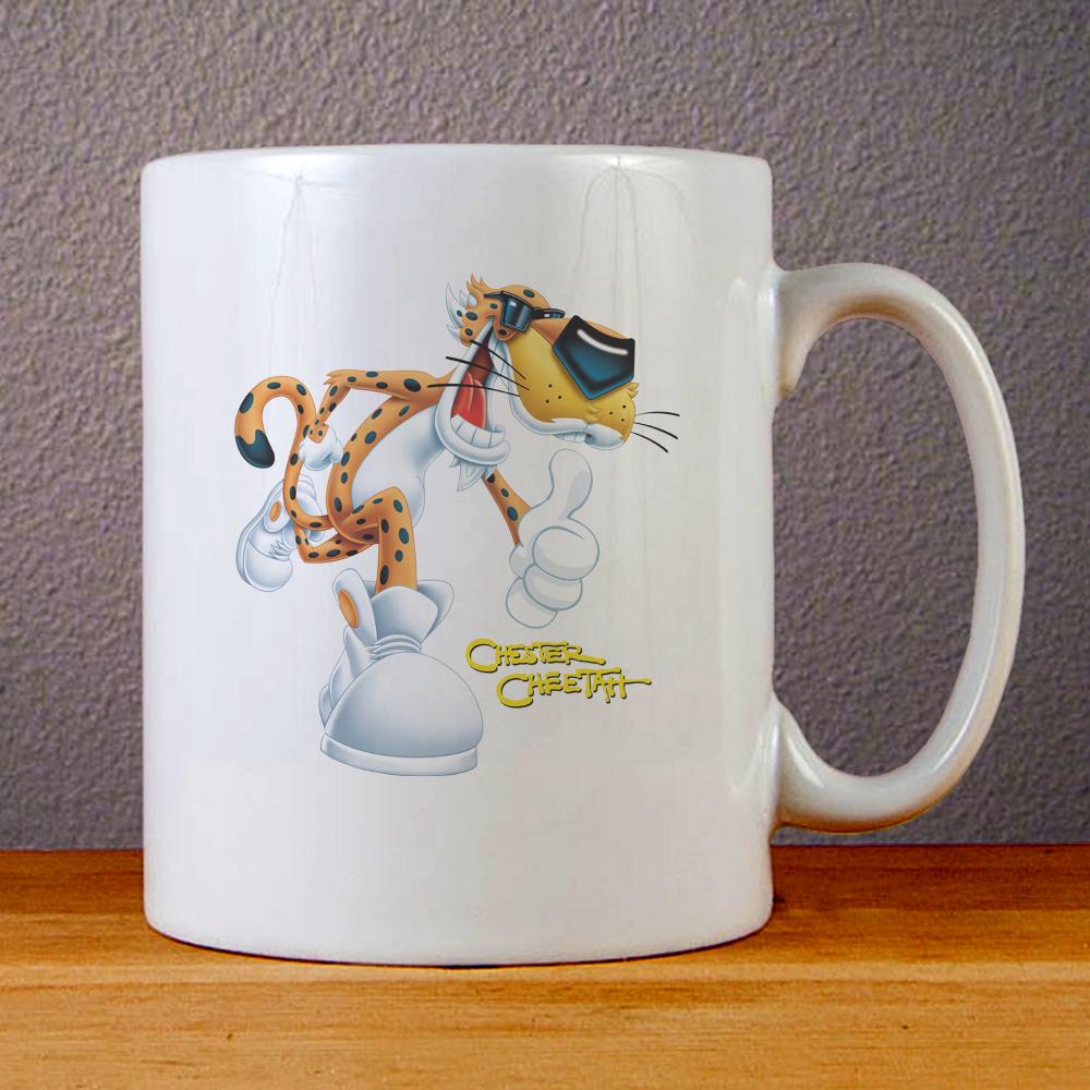 Chester Cheetah Ceramic Coffee Mugs