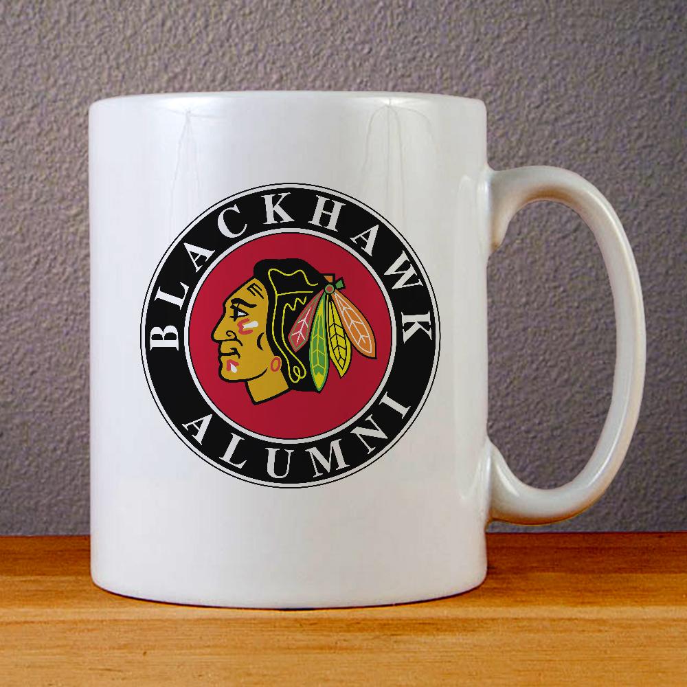 Chicago Blackhawk Alumni Ceramic Coffee Mugs
