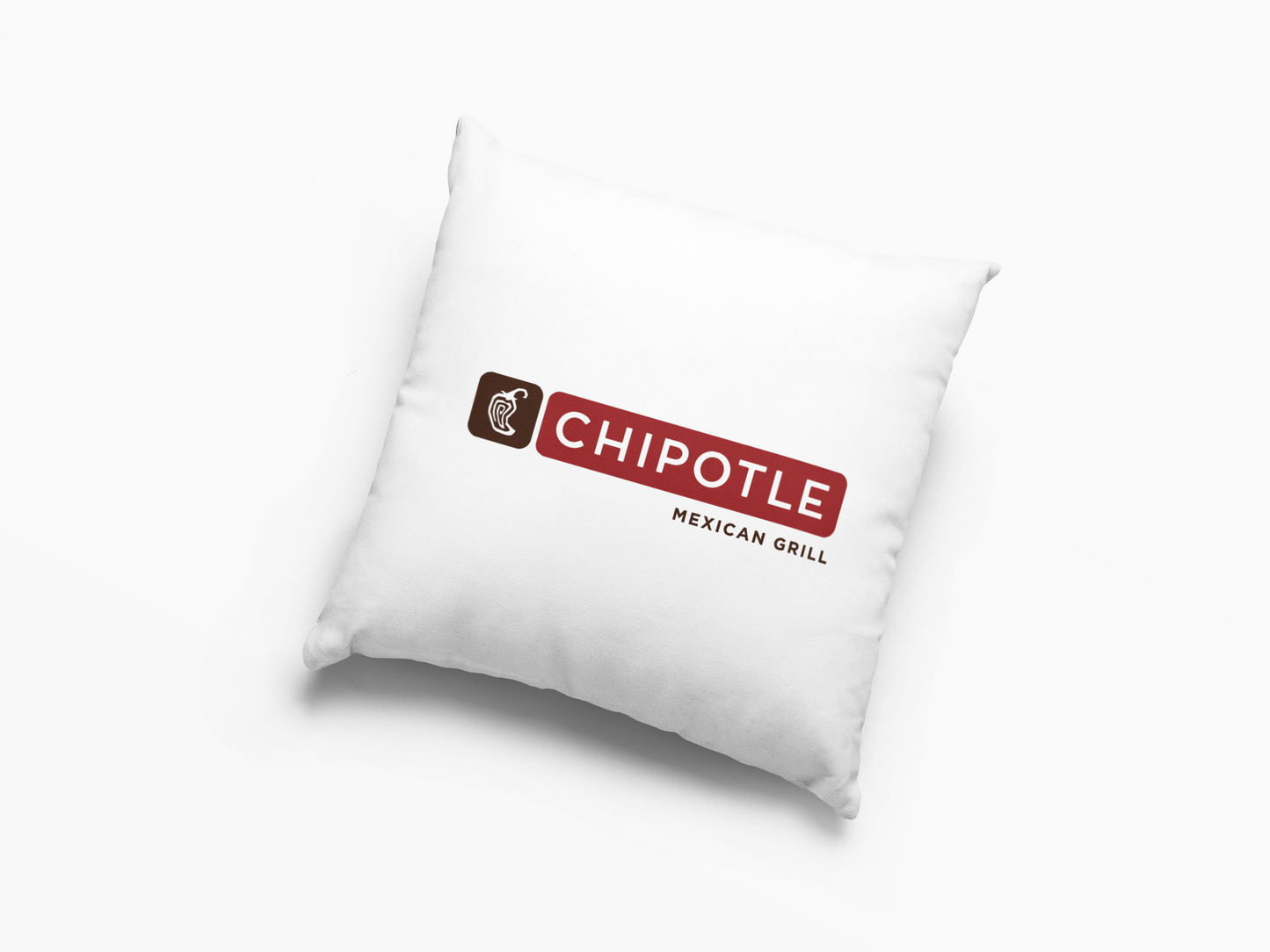 Chipotle Mexican Grill Logo Cushion Case / Pillow Case