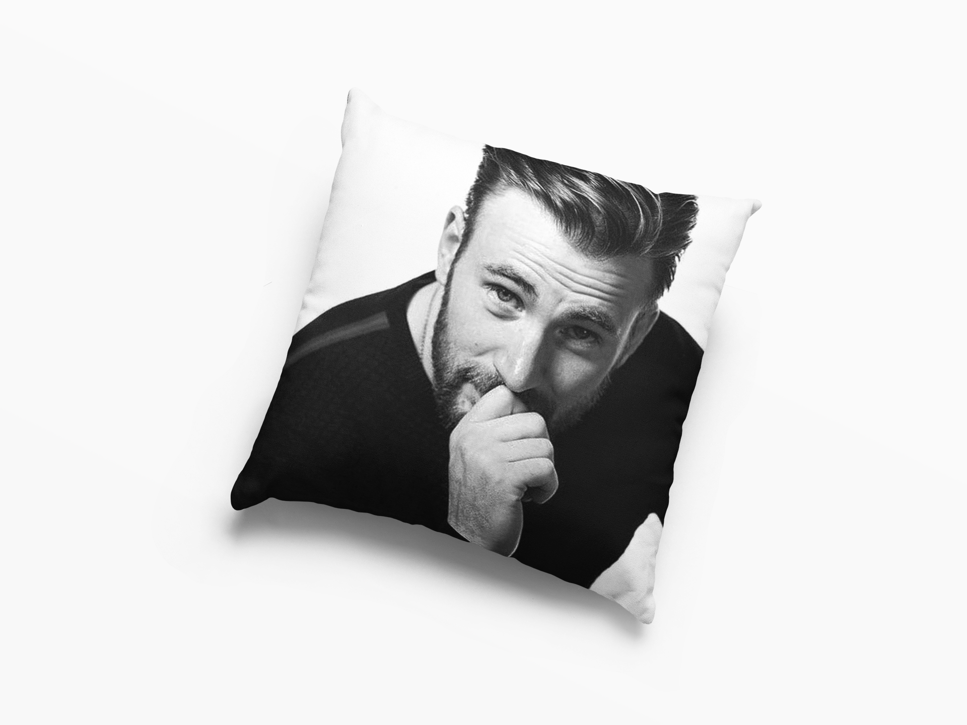 Chris Evans Style Cushion Case / Pillow Case