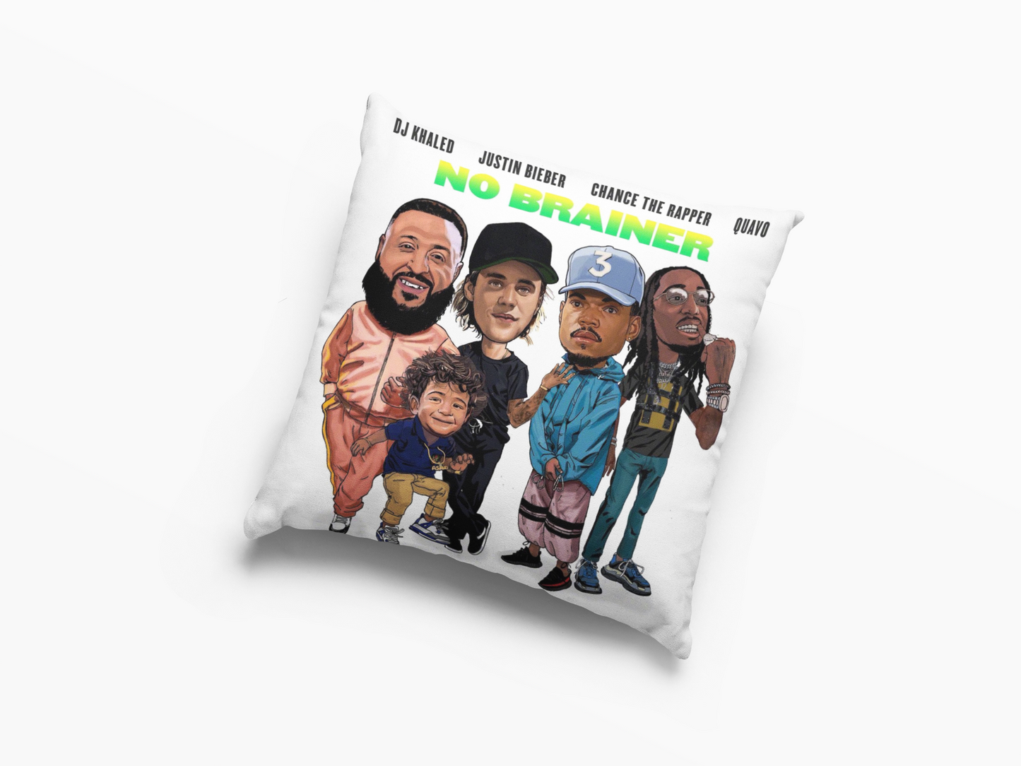 DJ Khaled No Brainer Cushion Case / Pillow Case