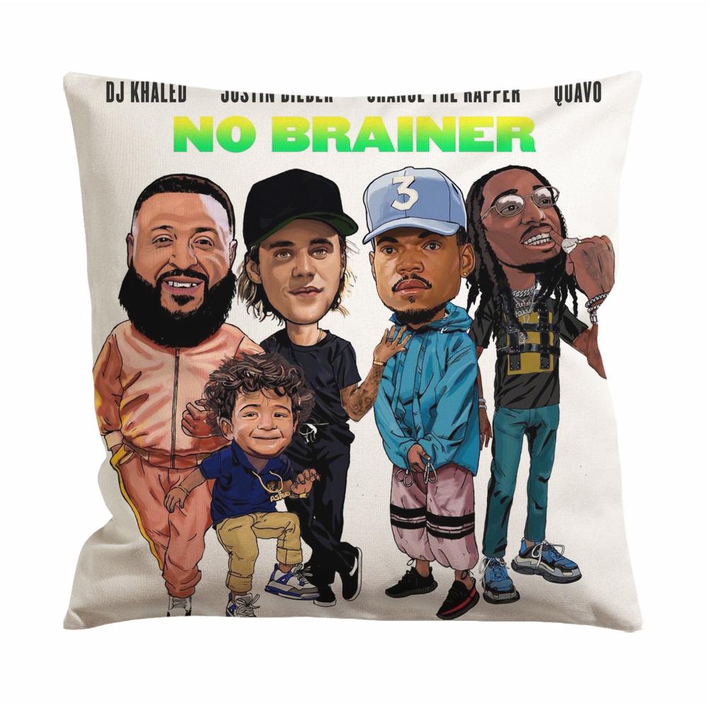DJ Khaled No Brainer Cushion Case / Pillow Case