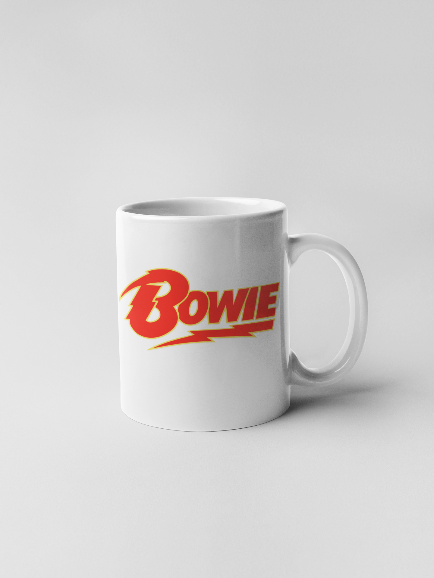 David Bowie Logo Ceramic Coffee Mugs
