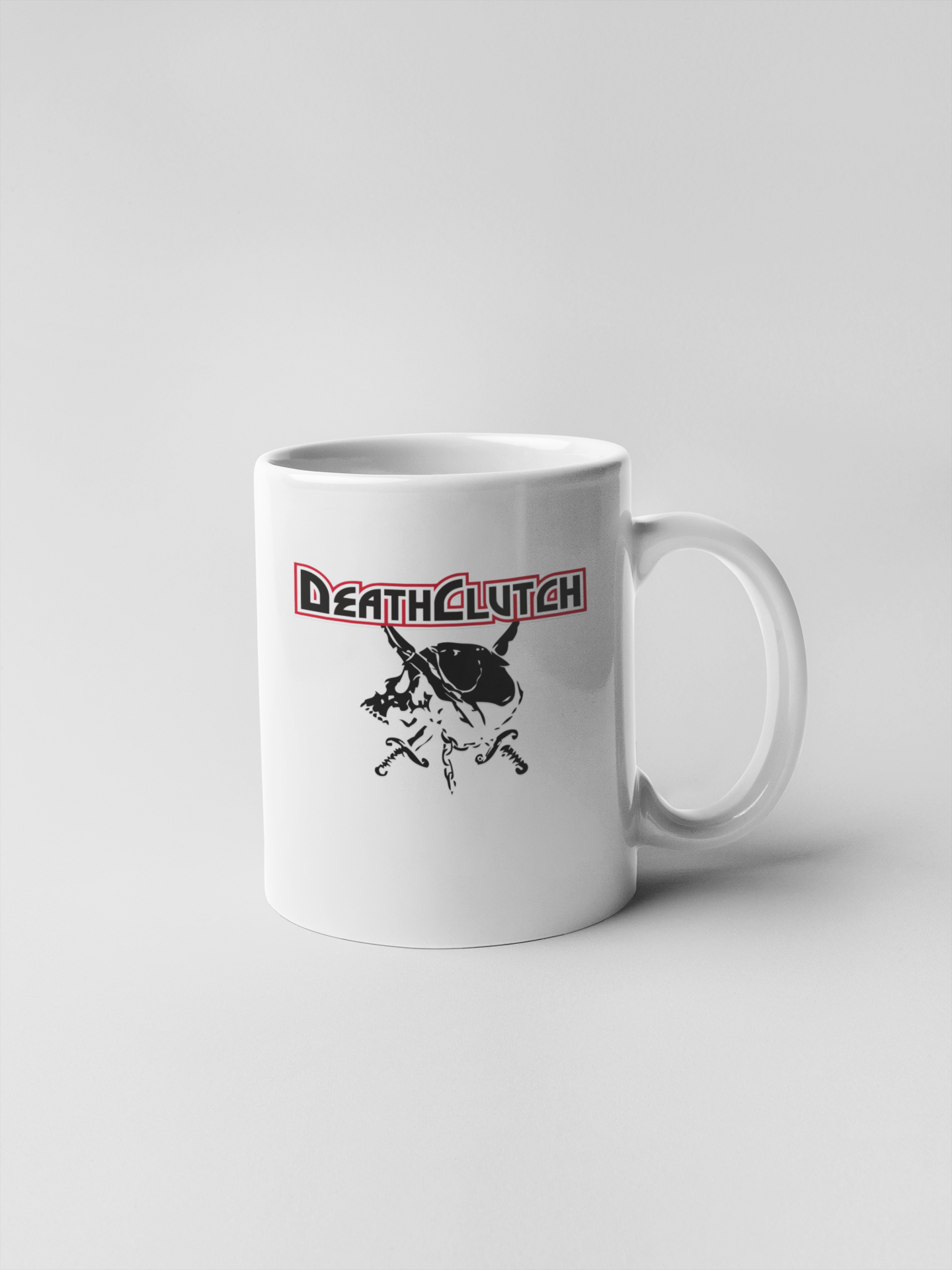 Death Clutch Logo Ceramic Coffee Mugs