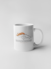 Denver Broncos Ceramic Coffee Mugs