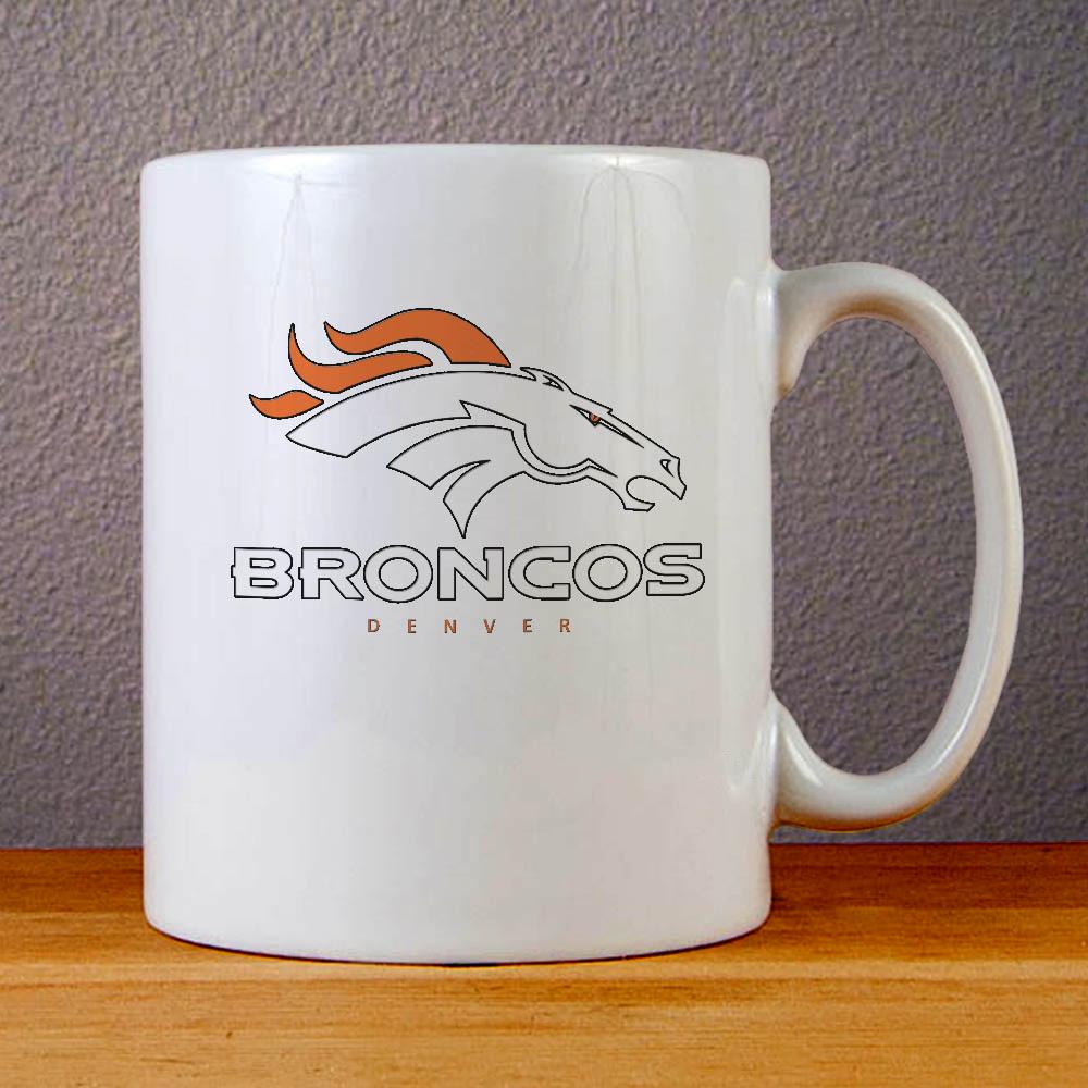 Denver Broncos Ceramic Coffee Mugs