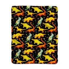 Dinosaurs Cute Pattern Blanket