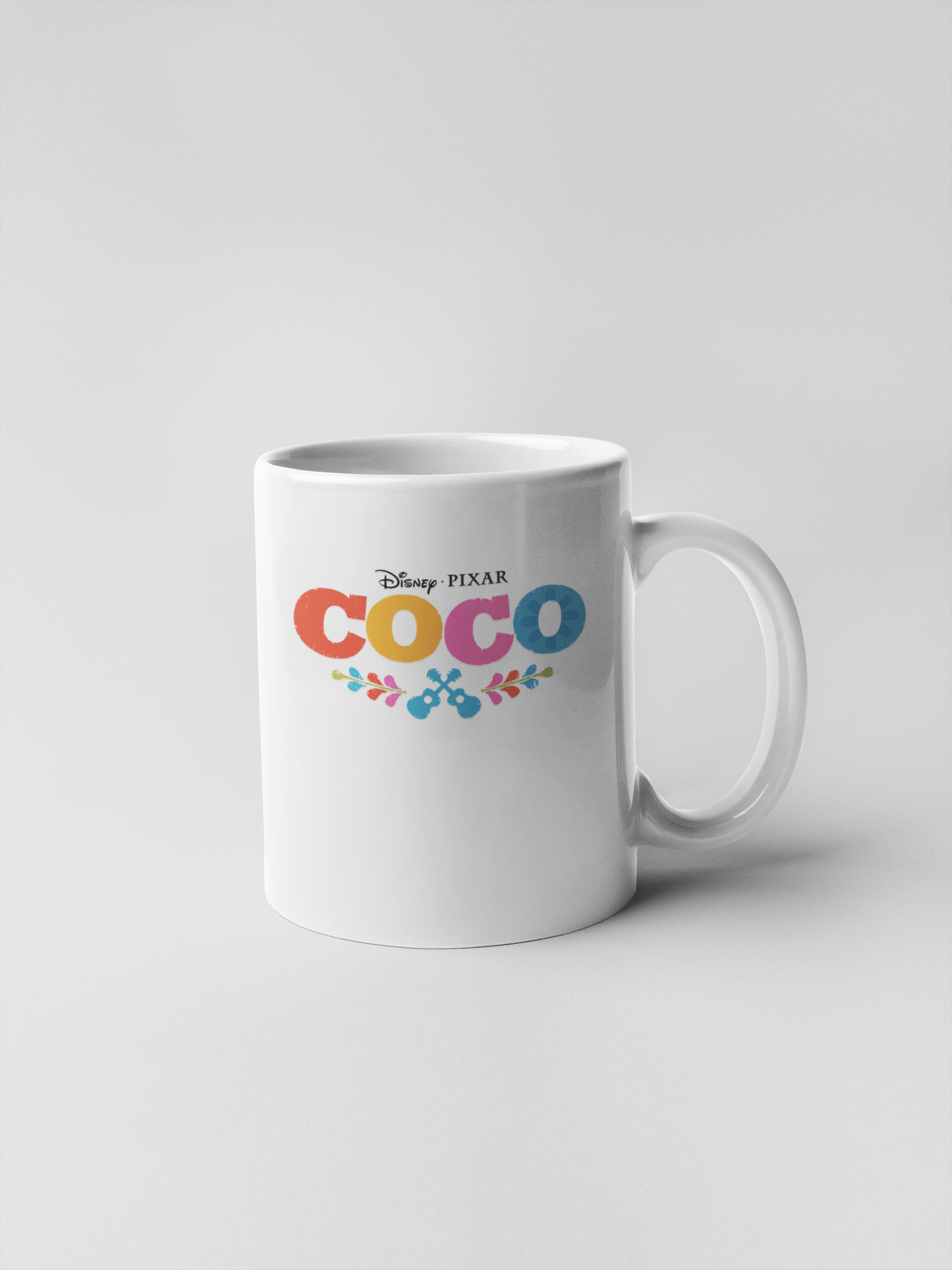 Disney Coco Logo Ceramic Coffee Mugs