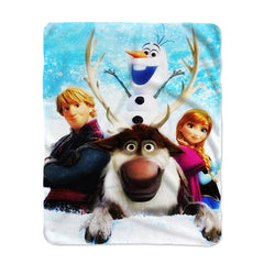 Disney Frozen Out in the Cold Blanket