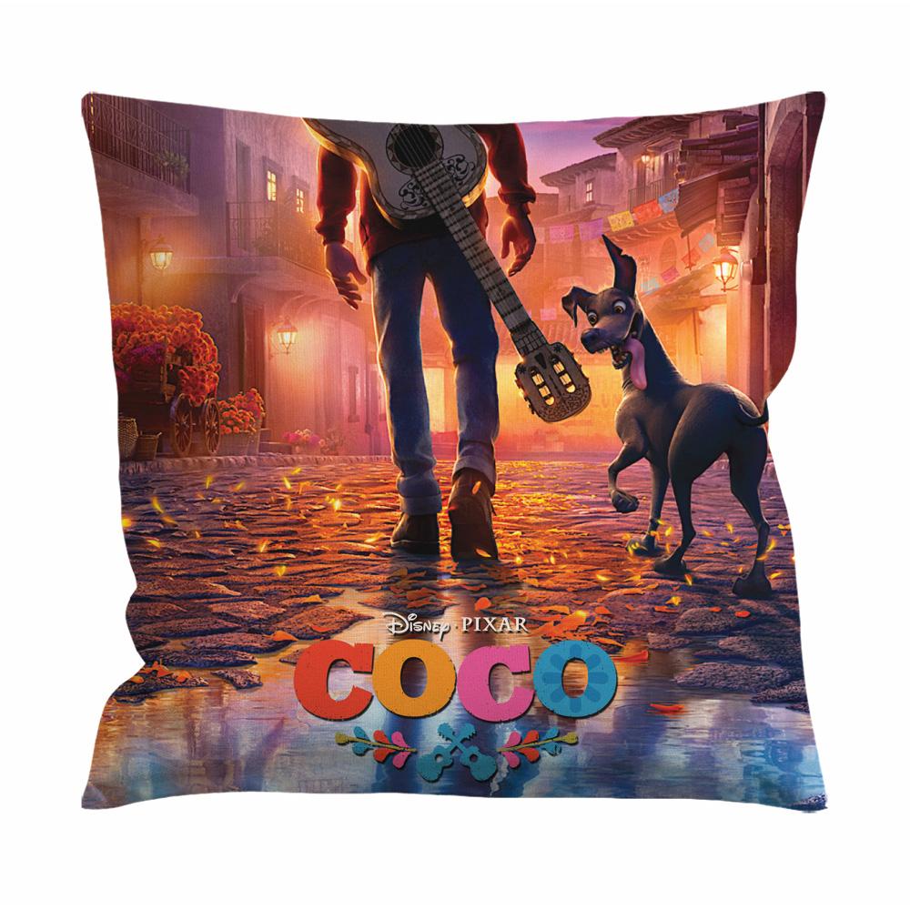 Disney Coco Movie Poster Cushion Case / Pillow Case