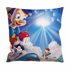 Disney Pinocchio Poster Cushion Case / Pillow Case