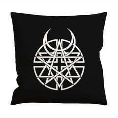 Disturbed Pentagram Logo Cushion Case / Pillow Case