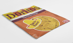 Doritos Tortilla Chips Taco Flavor Blanket