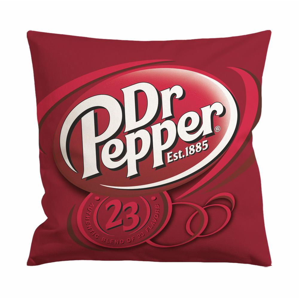 Dr Pepper Logo Cushion Case / Pillow Case