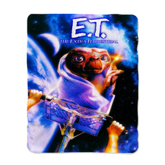 ET The Extra Terrestrial Poster Blanket