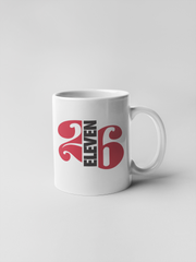 Eleven 26 Ceramic Coffee Mugs