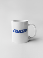 Fiat Emblem Logo Ceramic Coffee Mugs