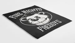 Five Nights At Freddy's on Wood Logo Blanket