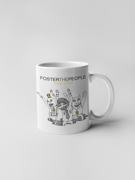 Foster The People Pumped Up Kicks Ceramic Coffee Mugs