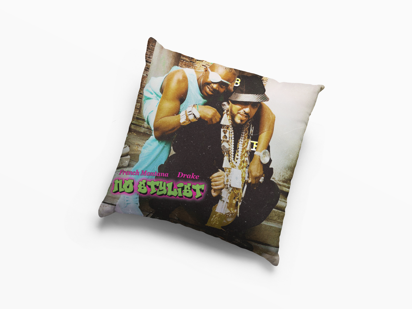 French Montana No Stylist Cushion Case / Pillow Case