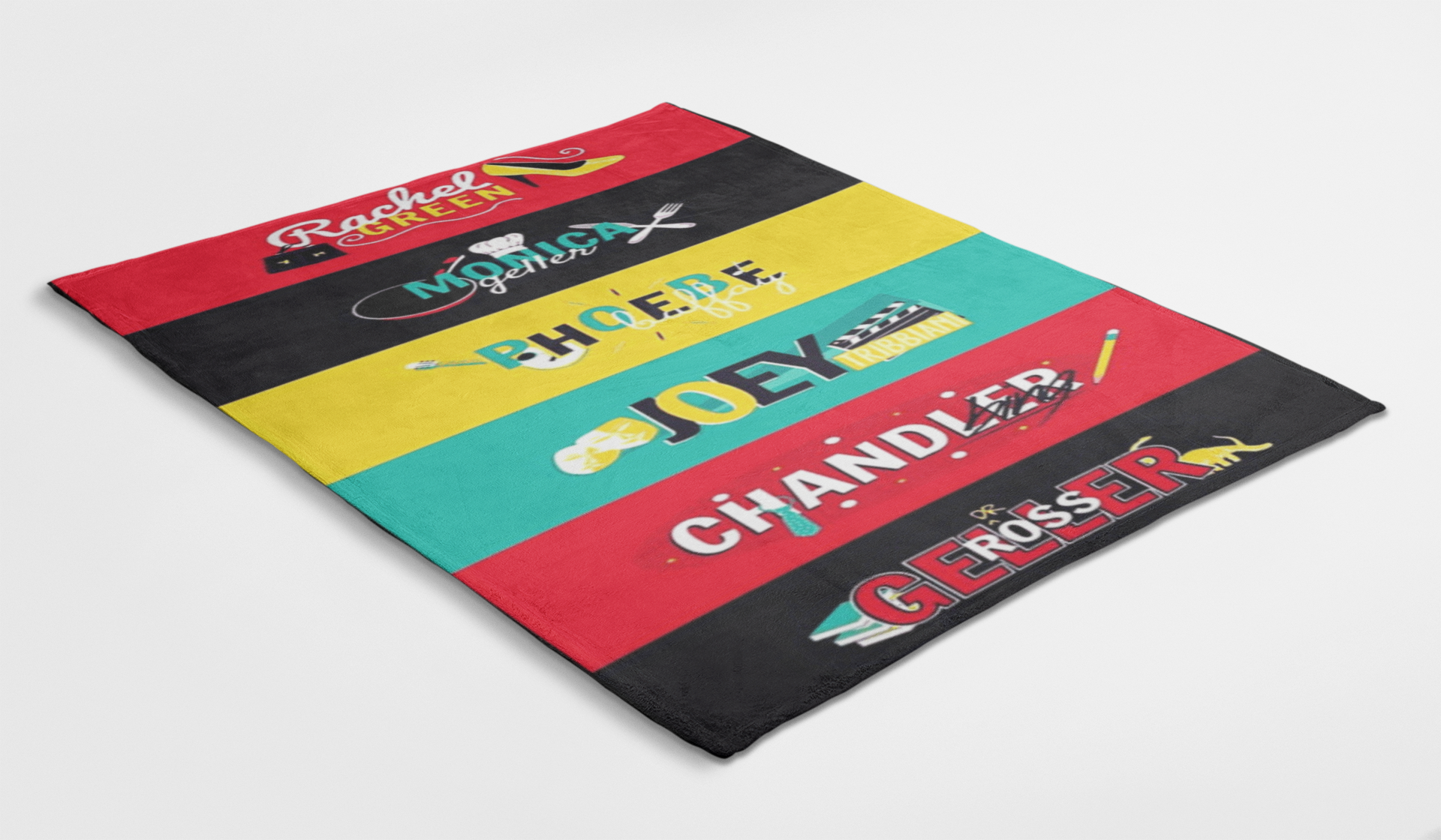 Friends Quotes Tv Show Blanket