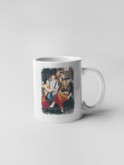 Friends TV Show Sitting on Couch Ceramic Coffee Mugs