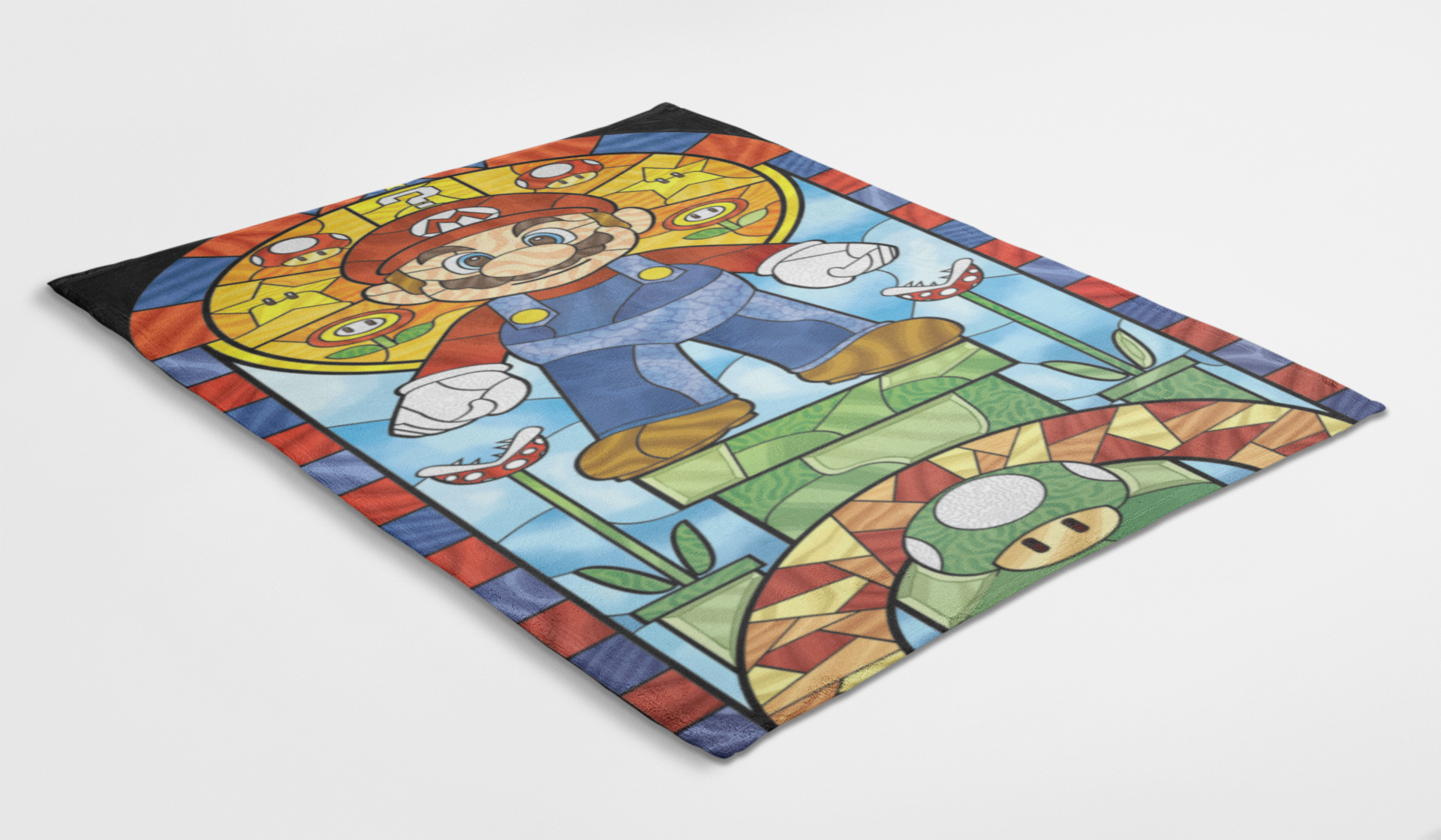 Game Super Mario Poster Blanket