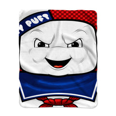 Ghostbusters Marshmallow Face Poster Blanket