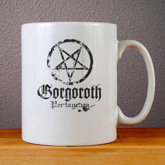 Gorgoroth Pentagram Logo Ceramic Coffee Mugs