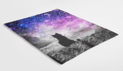 Gothic Cat Sky Poster Blanket
