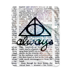 Harry Potter Always Symbols Blanket