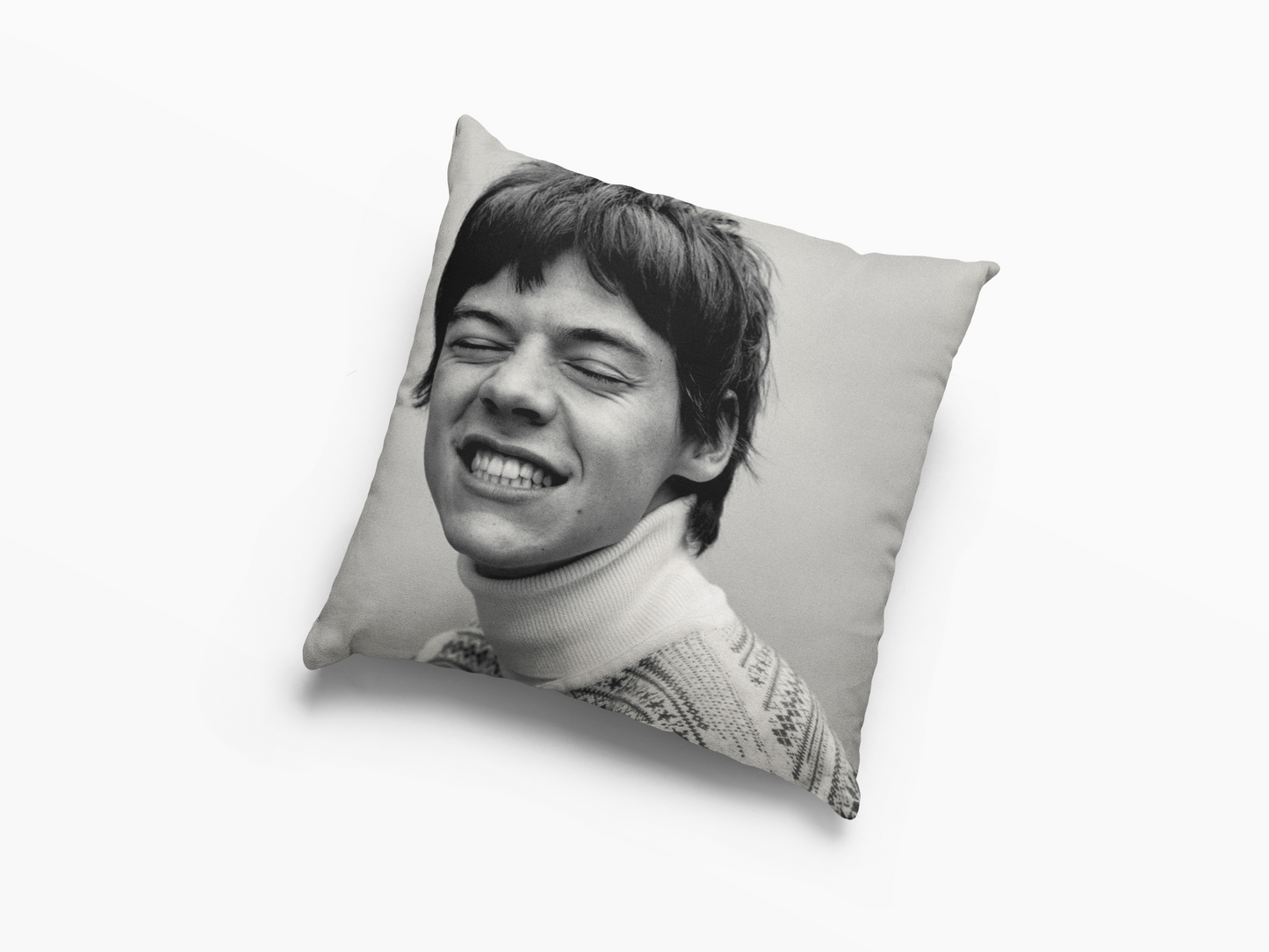 Harry Styles Another Man Funny Face Cushion Case / Pillow Case