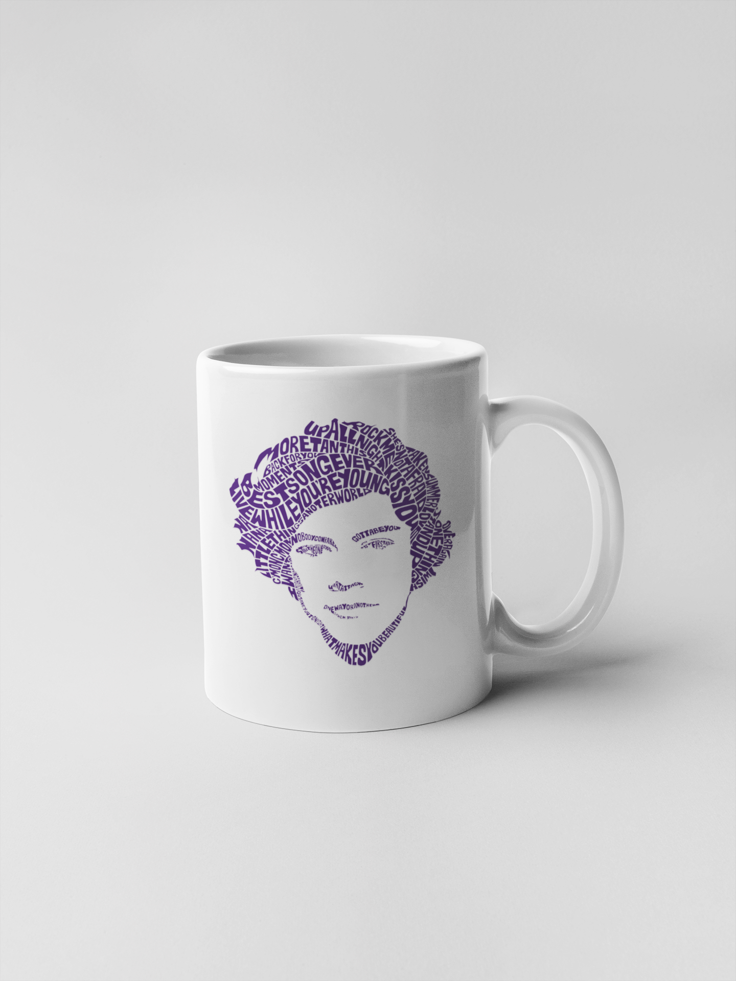 Harry Styles Typographic Ceramic Coffee Mugs