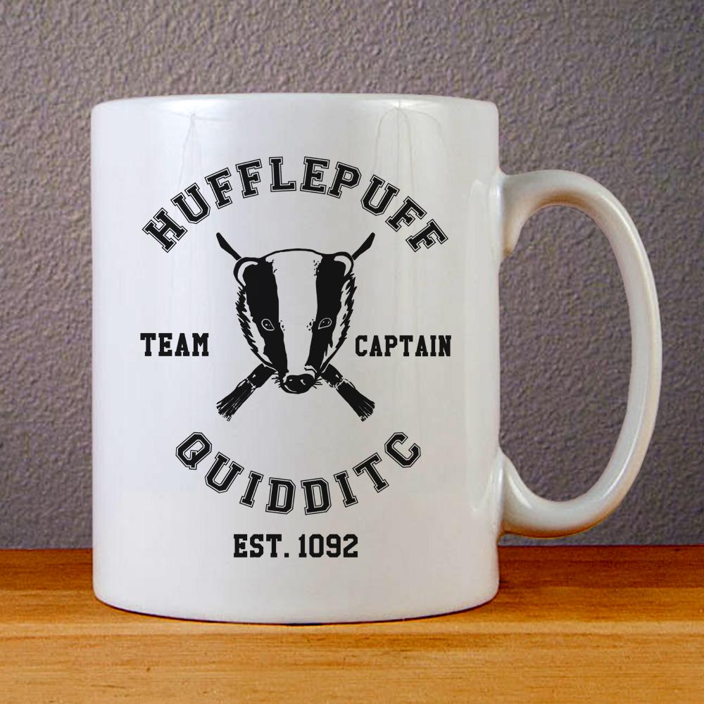 Harry Potter Hufflepuff Quidditch Ceramic Coffee Mugs