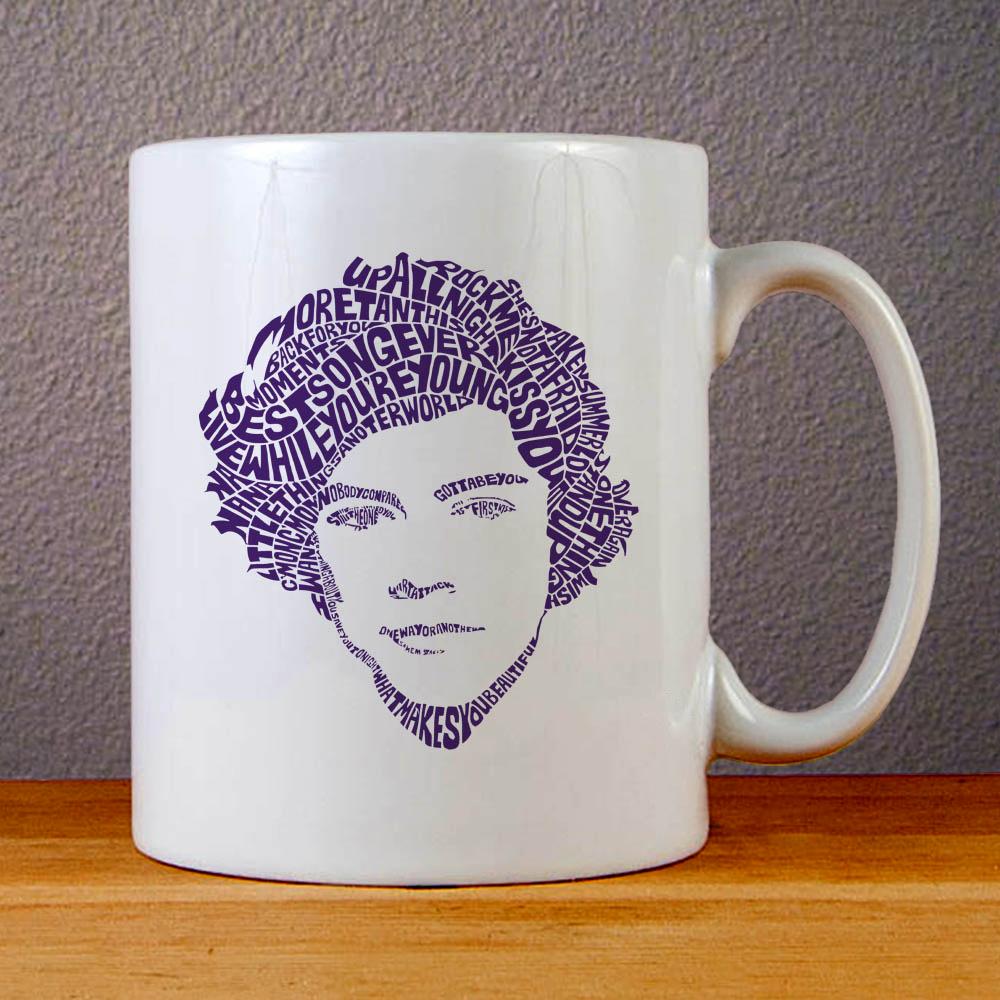 Harry Styles Typographic Ceramic Coffee Mugs