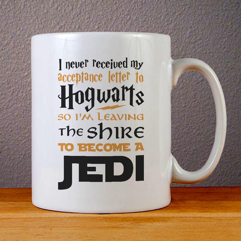 Hogwarts Shire Jedi Ceramic Coffee Mugs