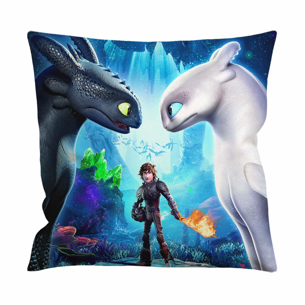 How to Train Your Dragon 3 Poster Cushion Case / Pillow Case