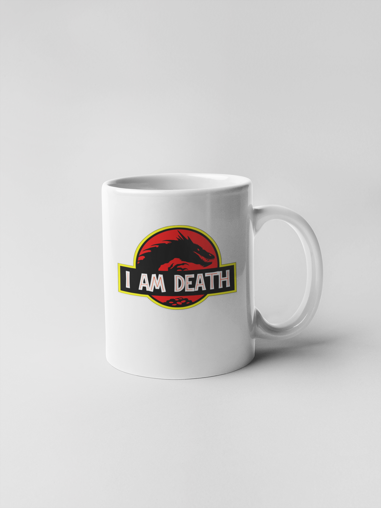I Am Death Ceramic Coffee Mugs