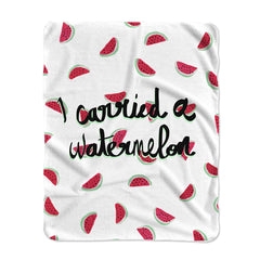 I Carried a Watermelon Funny Dirty Dancing Quotes Blanket