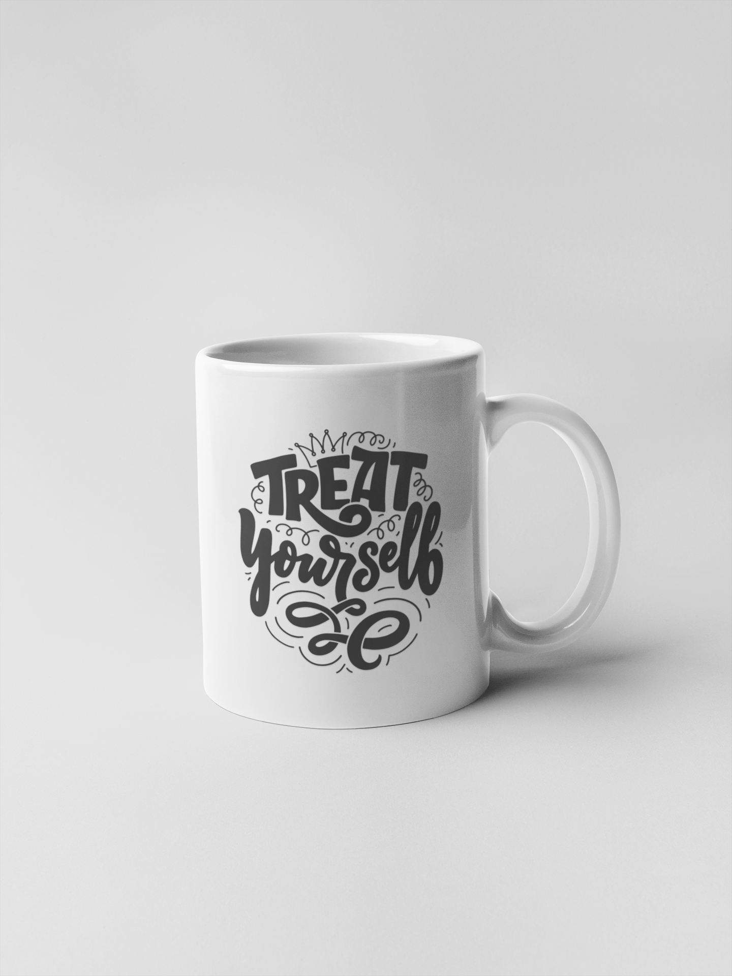 Inspiration Typography Ceramic Coffee Mugs