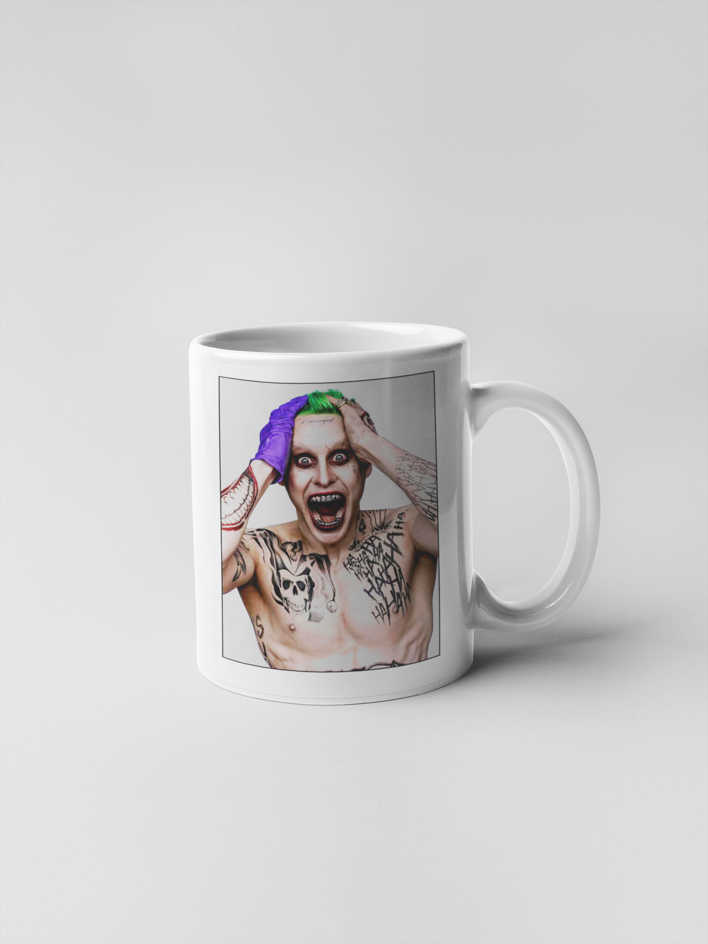 Jared Leto as Joker Ceramic Coffee Mugs